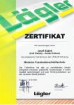 B+B podlahy - certifikát Läger